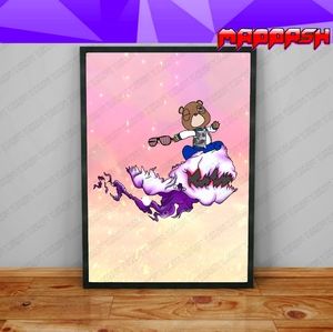 Kanye West Poster Hypebeast Poster Nike Poster Lit